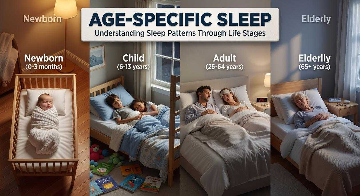 age specific sleep