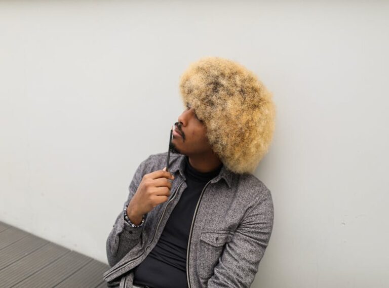corte afro hombre 2020