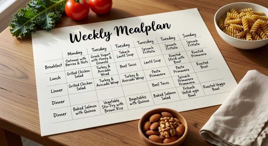Weekly Mealplan